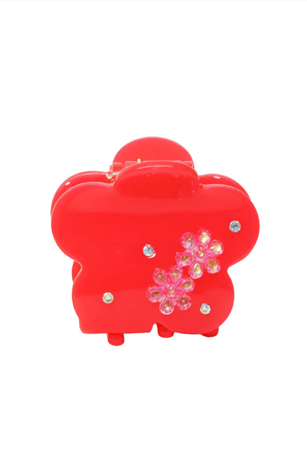MIDI BLOSSOM CLIP IN SANGRIA BLOOM