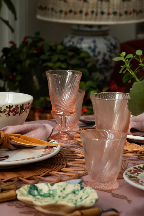 SPIRAL TUMBLERS, SET OF 4