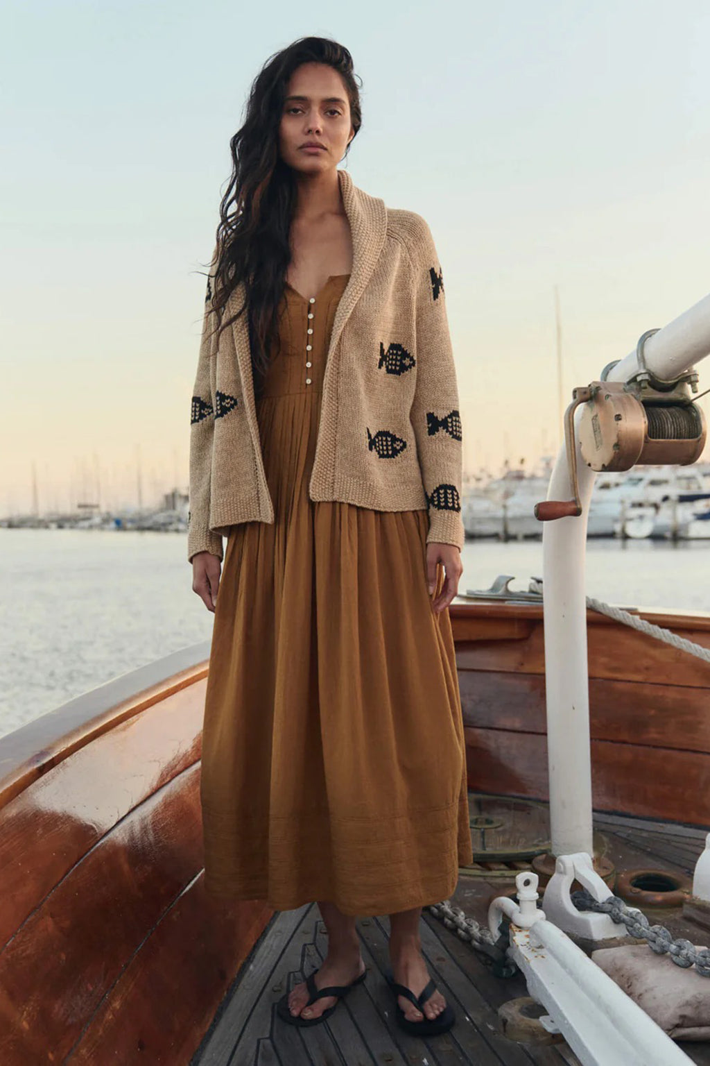 THE SWIMMING FISH LODGE CARDIGAN *pre-order*