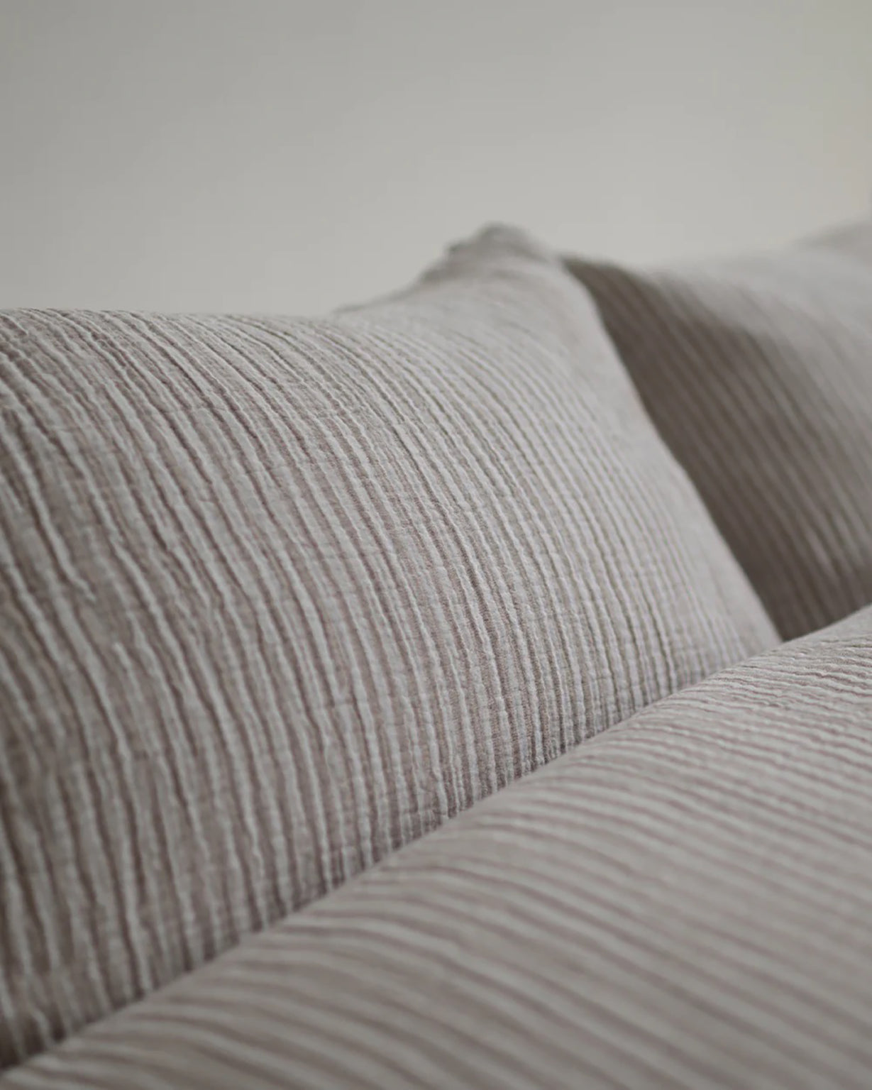 THE CLOUD DUVET SET KING - PINSTRIPE