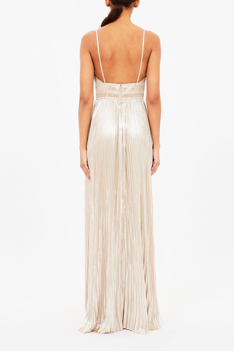 THE REINE PLEATED GOWN