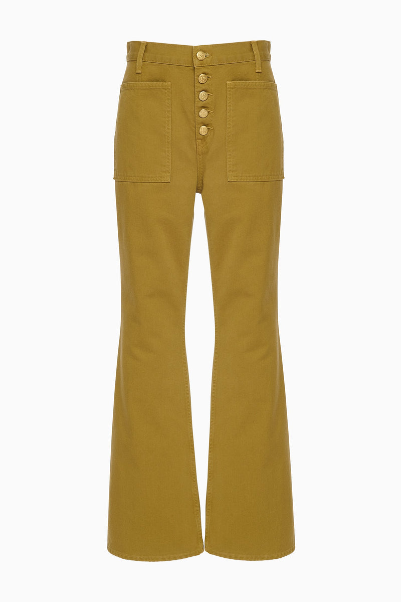 THE LOU BUTTON UP JEAN