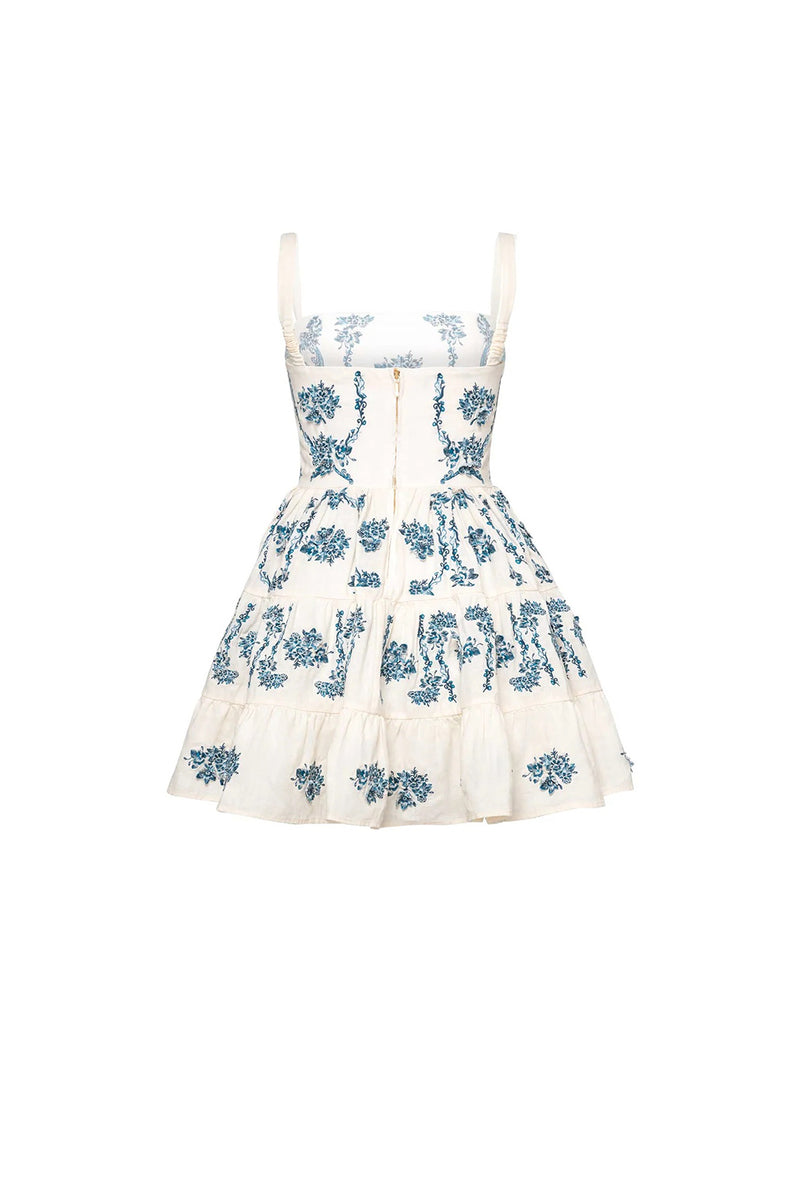 LIMA FLORERO MINI DRESS