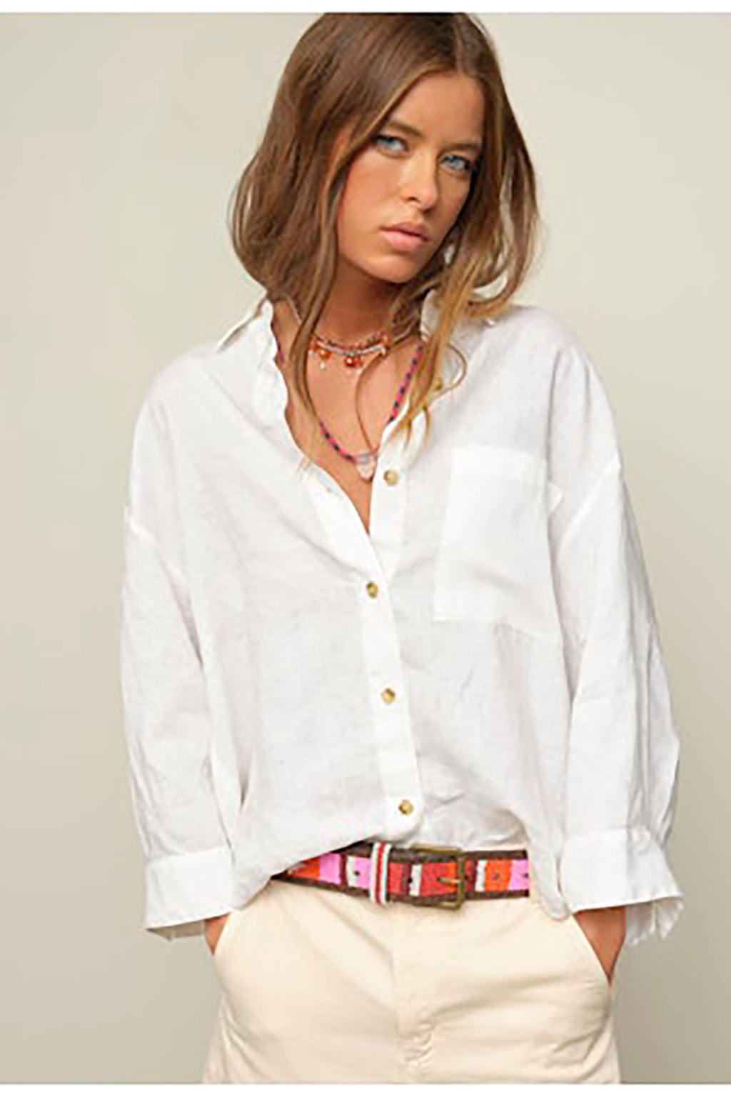 CLARKE LINEN SHIRT