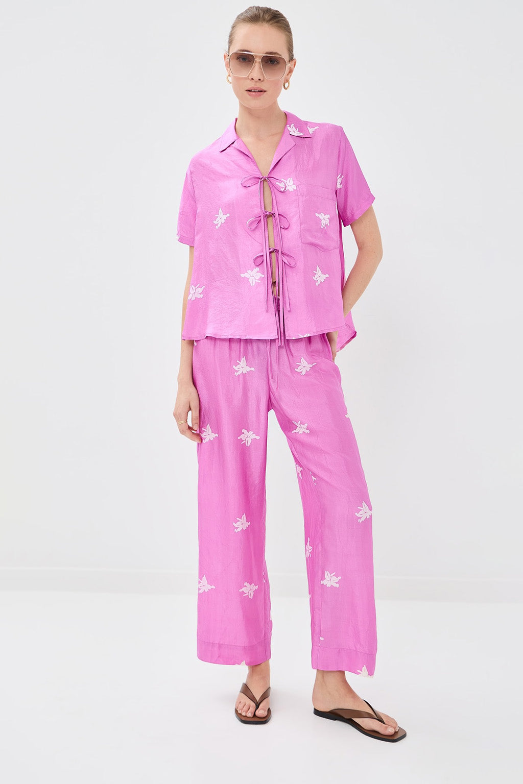 STYLA PINK JASMINE SHIRT