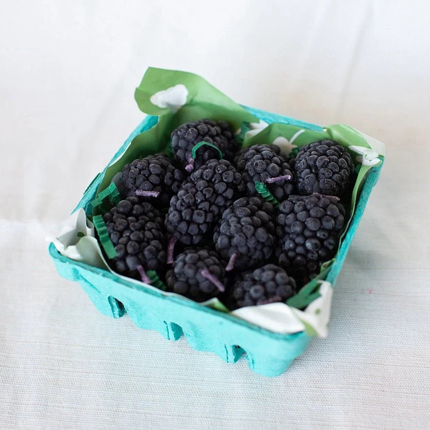 BLACKBERRY BIRTHDAY CANDLES - SET OF 10