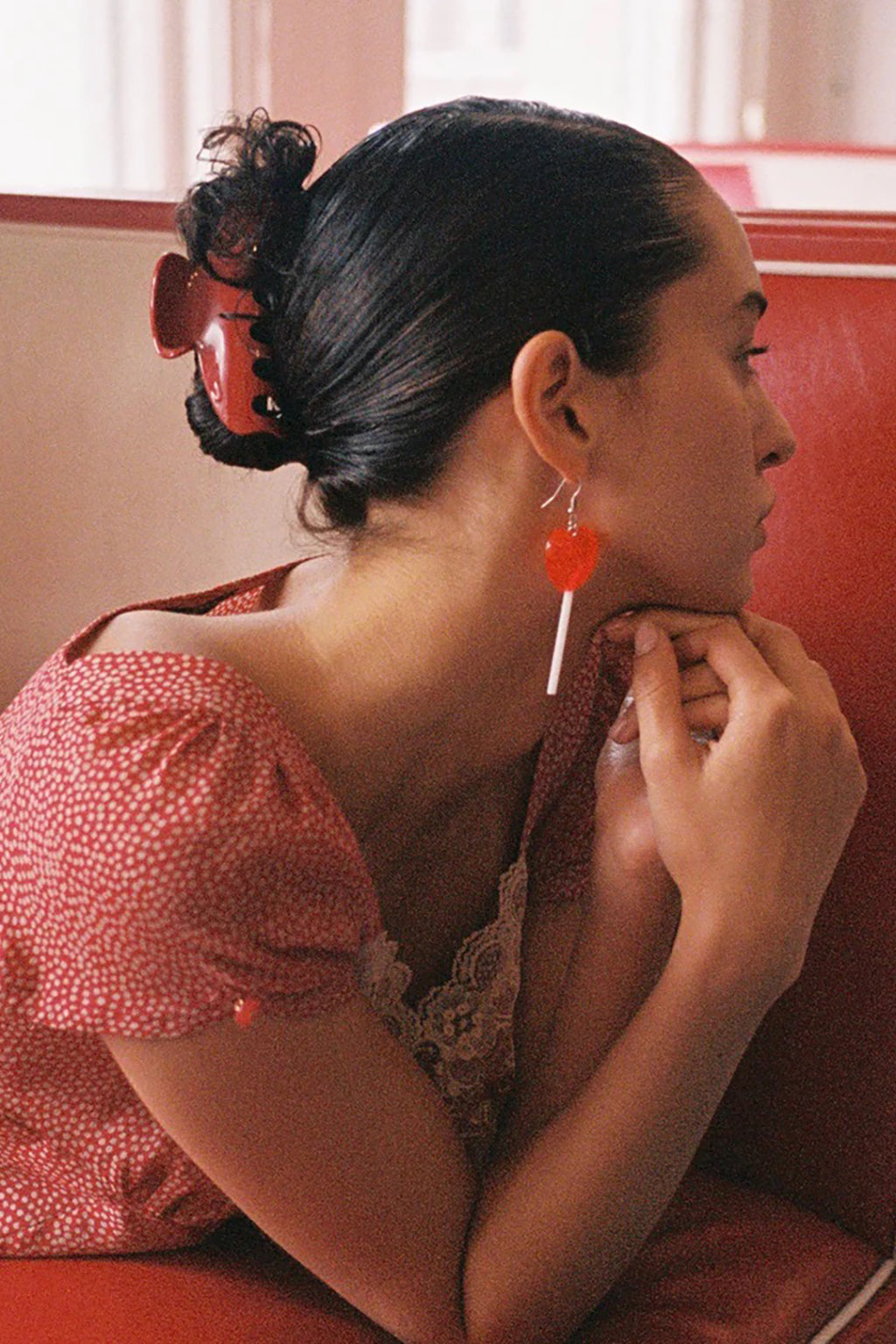 BIG EFFING CLIP IN CHERRY KISS