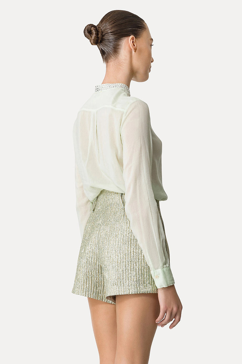 GRAND-DAD CRYSTAL COLLAR SHIRT
