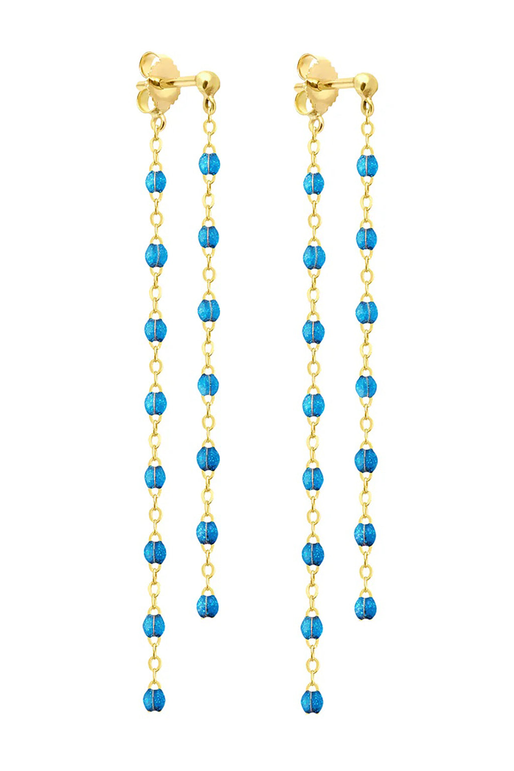 CLASSIC DANCING EARRINGS IN AZUR