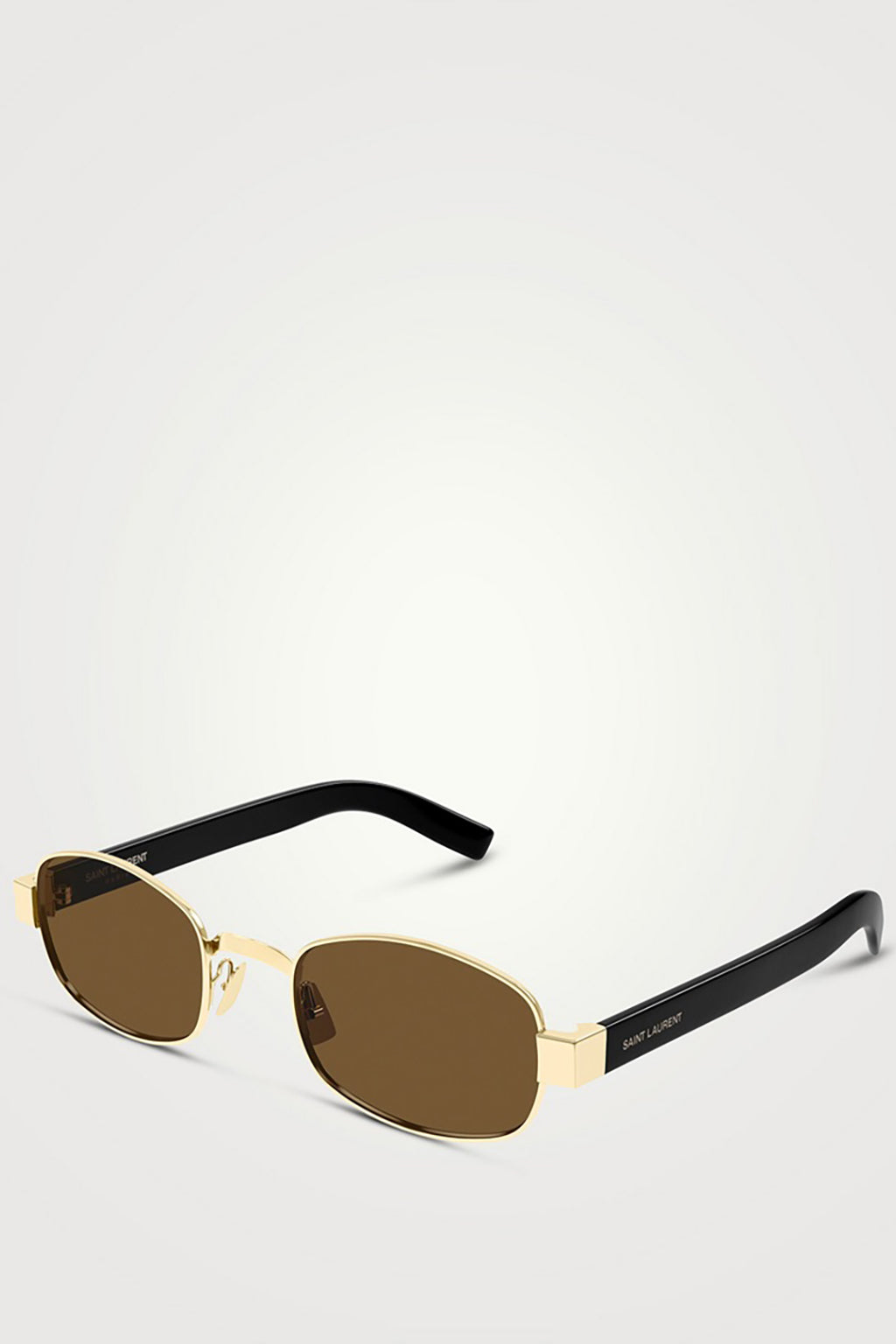 SAINT LAURENT GOLD RIM SUNGLASSES