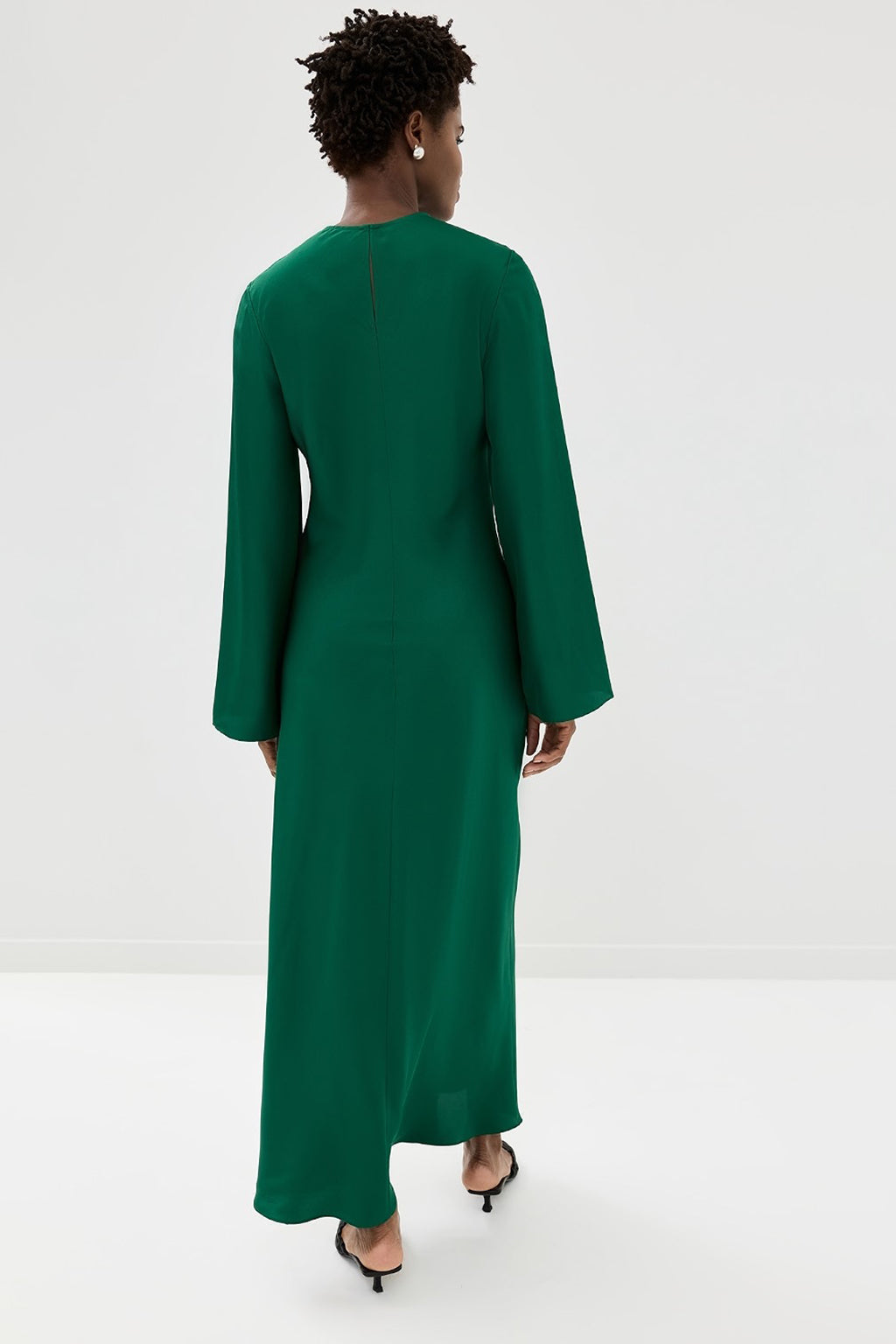 FLUID SILK DRESS