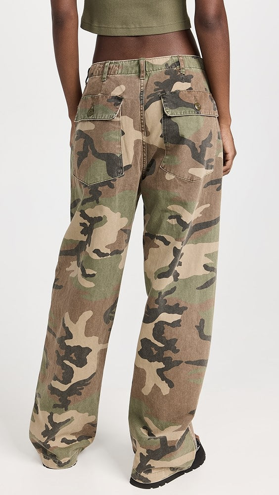 WIDE LEG UTILITY PANT