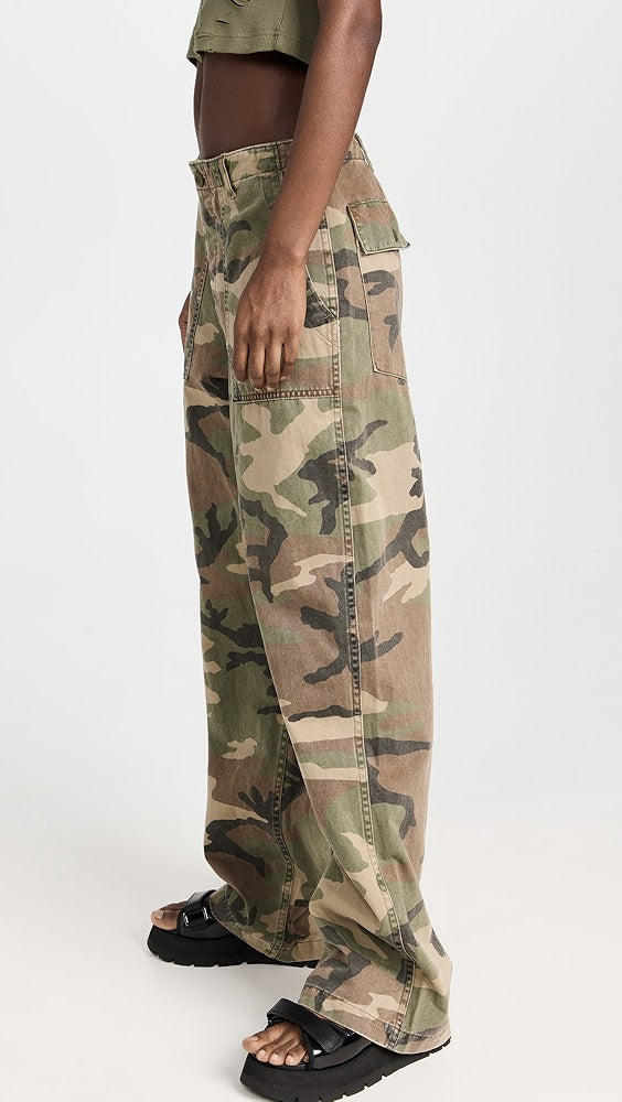 WIDE LEG UTILITY PANT