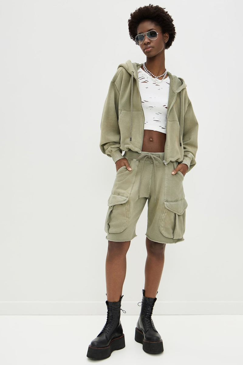 BALLOON ZIP-UP HOODIE