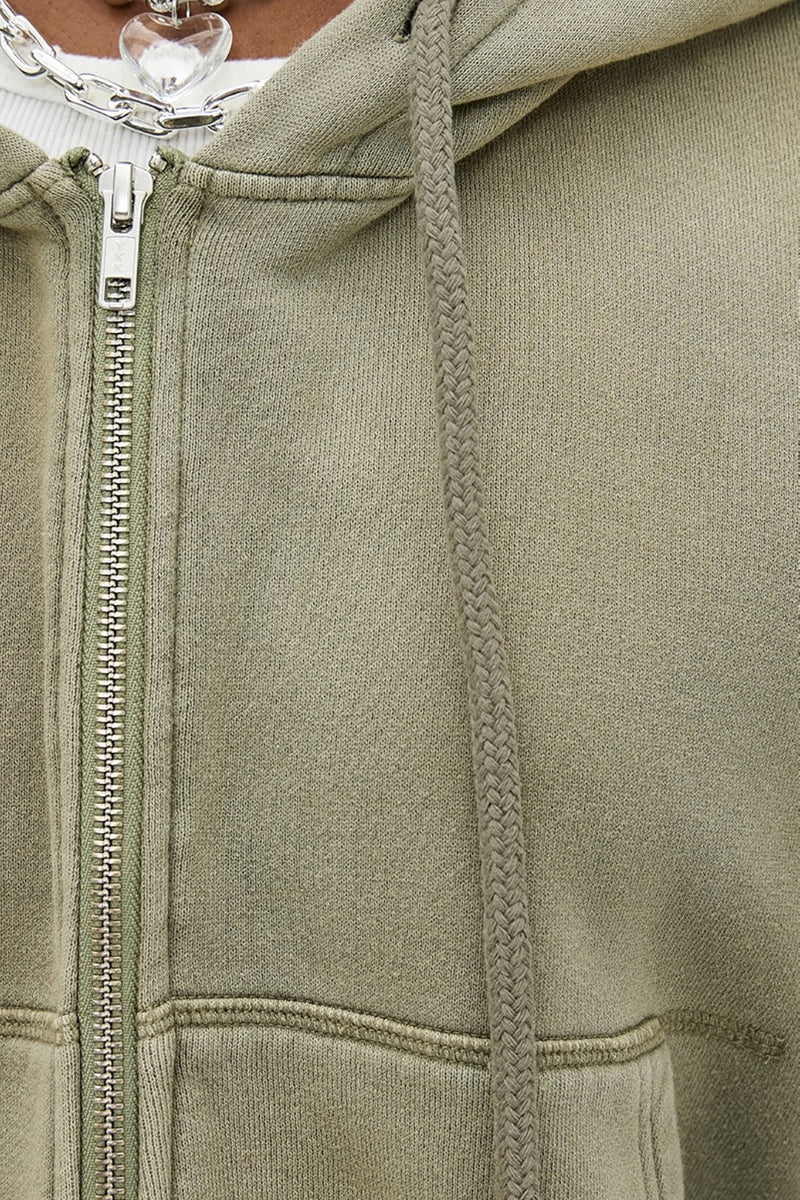 BALLOON ZIP-UP HOODIE