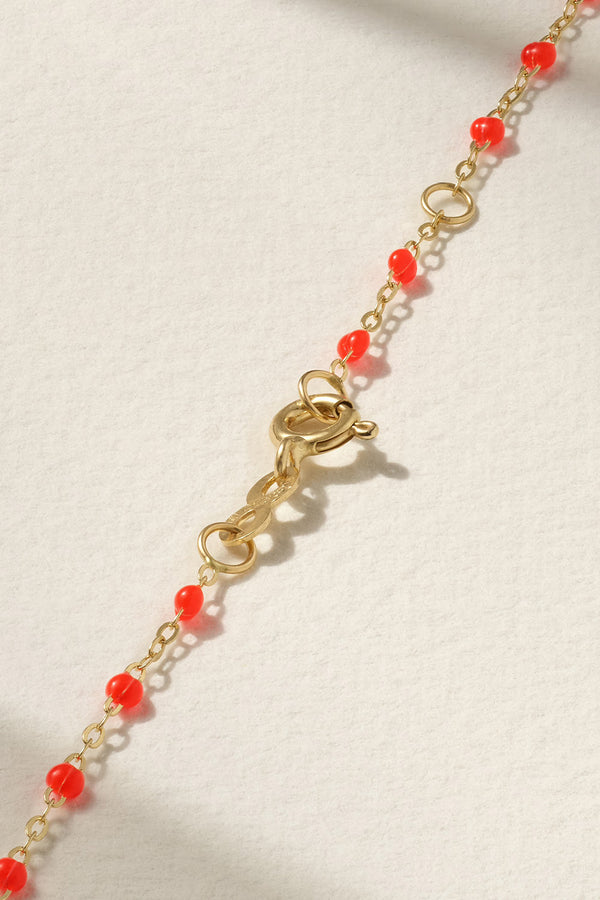 CLASSIC 16" GIGI NECKLACE IN CORAL