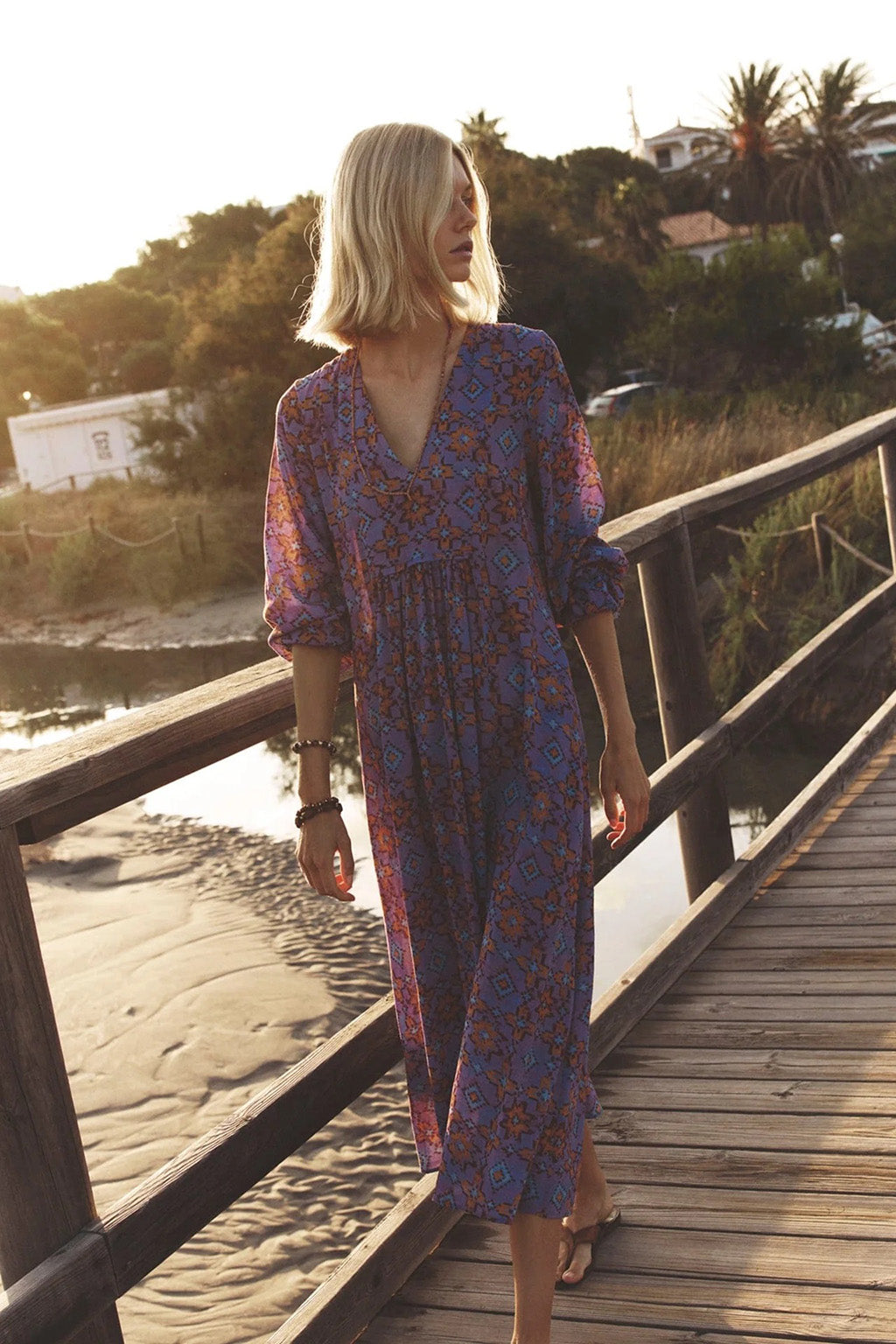 TALITHA PRINT DRESS