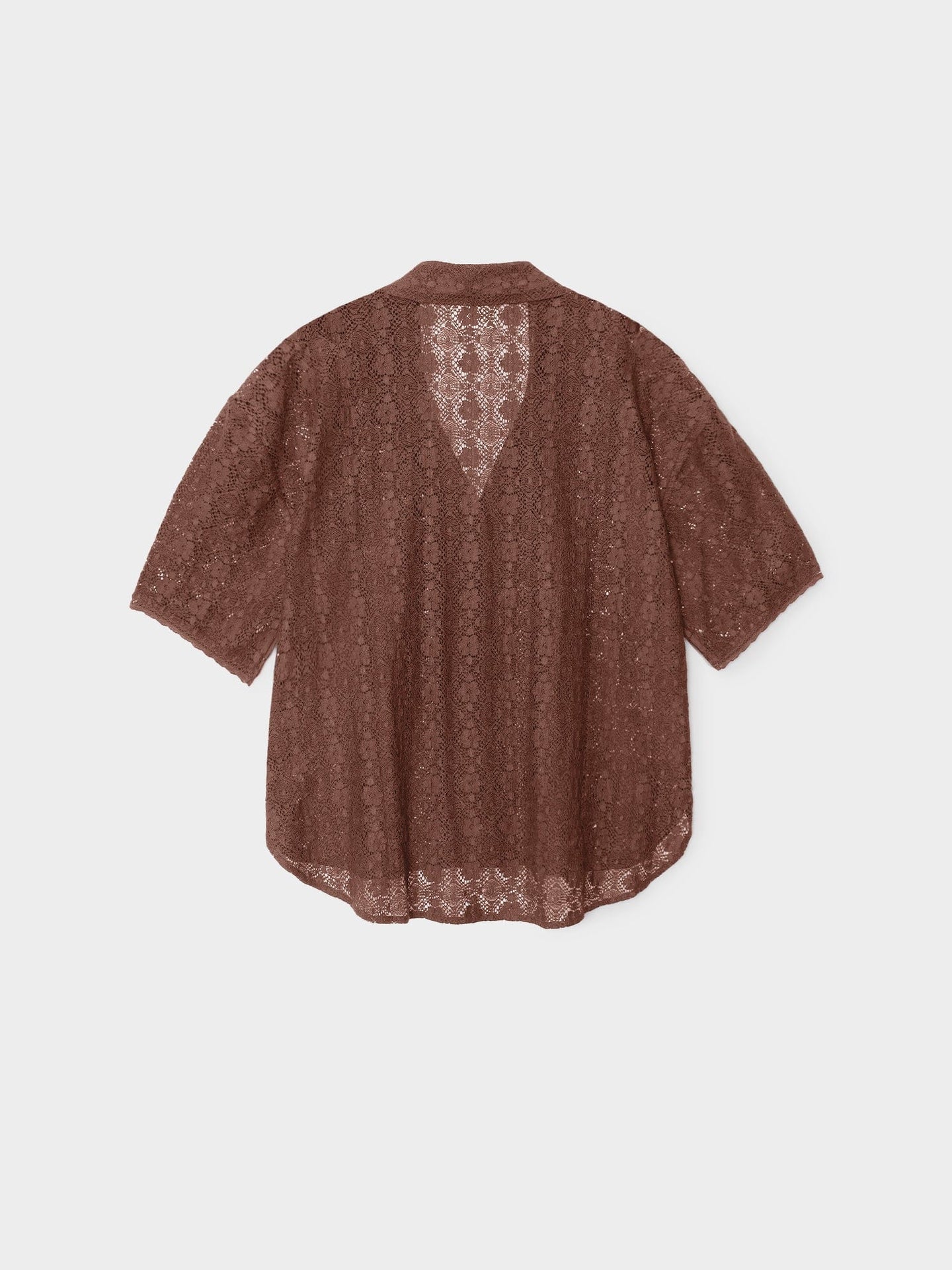 INEZ COTTON LACE SHIRT