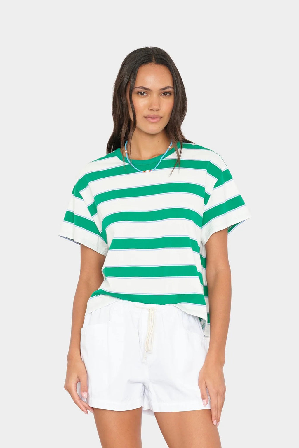 CARTER STRIPE JERSEY TEE